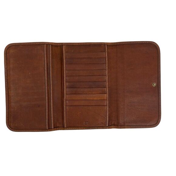 Jeun Bang Leather Wallet Cardholder in Brown - Picture 4 of 5